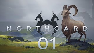 Northgard 01 GOAT CLAN  NORTHGARD Lets Play [upl. by Aeduj]