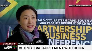 Metro signs agreement with China [upl. by Gusty835]