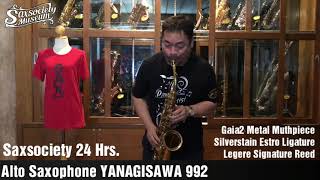 YANAGISAWA 992 ALTO SAXOPHONE [upl. by Fielding]