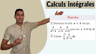 calcul intégral 2 bac exercice  fonction logarithme népérien  intégrale dune fraction rationnelle [upl. by Deb]