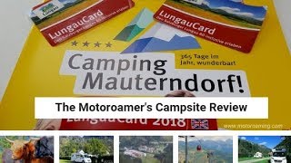 Camping Mauterndorf Austria [upl. by Yentnuoc665]