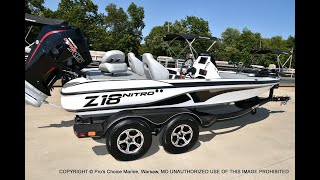 2024 Nitro Z18 Pro Pack bass boat w175HP ProXS Stock N1662 [upl. by Yeliac689]