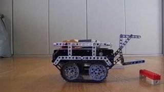 Lego Technic Power Hand Caterpillar Car [upl. by Ignaz]