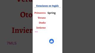 Las estaciones del año en Inglésinglesaprenderingles [upl. by Ahsrav704]