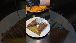 Chocolate Pista Samosa 🥵  Chocolate samosa shorts trendingshorts viralvideo [upl. by Parry]