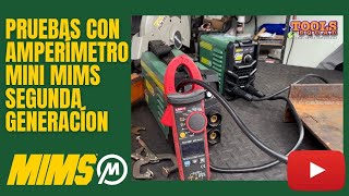 Inversora MINI MIMS Nueva Generación pruebas con Amperímetro [upl. by Gamaliel]