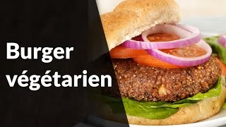 Cuisine Healthy  Burger végétarien [upl. by Bowler]