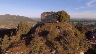 Burg FalkensteinPfronten im Allgäu bei Sonnenaufgang [upl. by Gan]