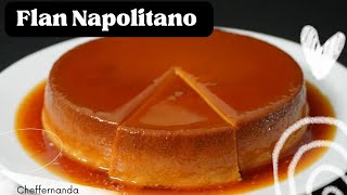 Receta de Flan Napolitano Fácil Económico y Delicioso [upl. by Heshum]