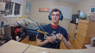 ProKennex Kinetic Pro Titanium Ultralight Allusion 5g Tennis RacquetRacket Review [upl. by Oramug]