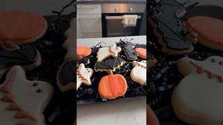 Halloween Kekse dekorieren 👻🦇🎃 Welcher ist dein Favorit halloweensnacks keksedekorieren fyp [upl. by Adim]