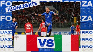 Highlights MaltaItalia 02  Qualificazioni EURO 2024 [upl. by Odel]