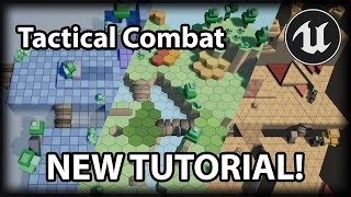 Turn Based Tactical Combat  Tutorial Trailer  Unreal Engine Tutorial [upl. by Nirrat]