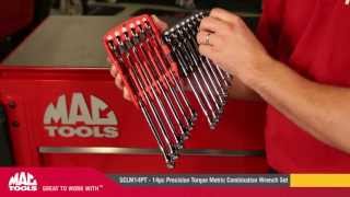 SCLM14PT  14PC Precision Torque Metric Combination Wrench Set  Mac Tools® [upl. by Eiramanad169]