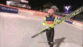 Stefan KRAFT Accident Ski Jumping  Trondheim  12032015 [upl. by Aysa199]