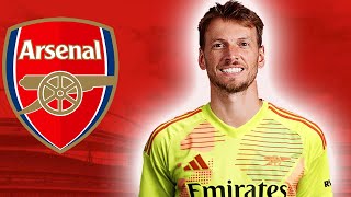 NORBERTO MURARA NETO  Welcome To Arsenal 2024 🔴⚪ Saves GK Exits amp Distribution  Bournemouth HD [upl. by Skurnik]