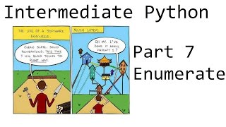 Enumerate  Intermediate Python Programming p7 [upl. by Edy]