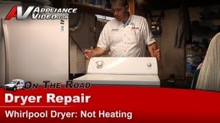 Whirlpool Dryer Repair  Not Heating  Thermal Fuse [upl. by Foskett]