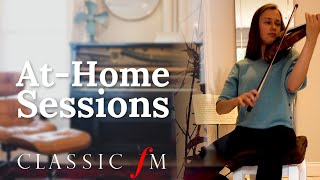 Paganinis Violin Concerto No 1  AtHome Session  Classic FM [upl. by Eda]