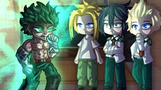 UA Teachers  The Big 3 React To Deku  Gacha React [upl. by Hadeehuat]