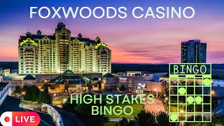 Live High Stakes Bingo 1000 Games Foxwoods Resort and Casino [upl. by Werdna]