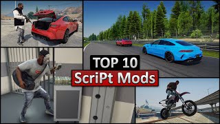 TOP 10 Script MODS for GTA 5 2024  Best scripts mods GTA V [upl. by Arehahs410]