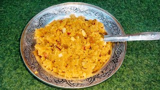 Kashmiri Wazwan Style Suji Ka Halwa By Waza  Kashmiri Halwa [upl. by Maurey]