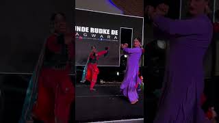 Girl in Gray SatinSilk Dance with Punjabi Song [upl. by Arte620]