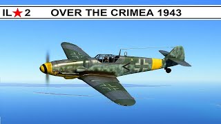 IL2 BOS 109s Over the Crimea in 4K UHD 4ktv [upl. by Floridia]