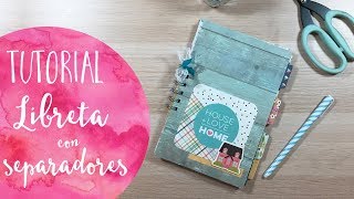 Tutorial Libreta con separadores [upl. by Ateekahs]