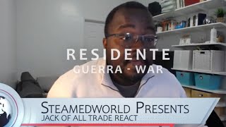 Residente Guerra War Music Video REACTION [upl. by Malsi141]