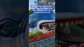 Have you seen Monstro the Whale wink at you Apparently he blows water too disney disneyland [upl. by Sommer497]