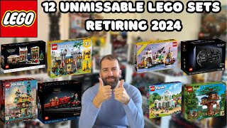 12 LEGO Sets Retiring In 2024 Not To Be Missed [upl. by Itch888]