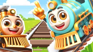 Chu Chu Train Kids Cartoon Fun Rhymes I English subtitle Kids Rhymes I KIds Duniya 70 [upl. by Kusin770]