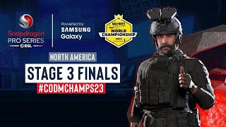 Abierto de Call of Duty® Mobile NA Snapdragon Pro Series de la etapa 3 del Campeonato mundial ES [upl. by Xella]