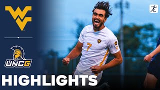 West Virginia vs UNC Greensboro  NCAA College Soccer  Highlights  September 17 2024 [upl. by Annoya110]