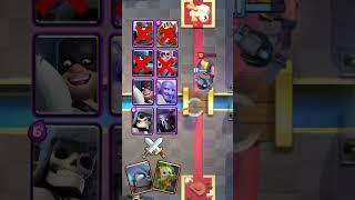 Mini Pekka amp Dart Goblin 🆚 All Epic cards ☠️ clashroyale shorts [upl. by Sadnak]