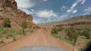 Dominguez and Escalante canyon road August 2016 [upl. by Nefen]