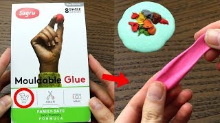 Moldable Glue that Turns into Rubber Can it Fix Anything Test  Review [upl. by Enyawal517]