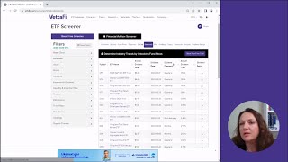 How To Use the ETF Screener on ETFdbcom with Lara Crigger [upl. by Ecerahs828]