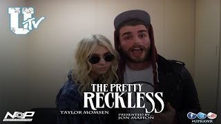 Taylor Momsen from The Pretty Reckless On Tour Interview With Total Uprawr Presented By Jon Mahon [upl. by Aryad]