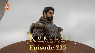 Kurulus Osman Urdu  Season 5 Episode 215 [upl. by Rebbecca]