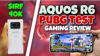 SHARP AQUOS R6 PUBG TEST IN 2024  Lag test fps drop test battery test SHARP AQUOS R6 GAMING REVIEW [upl. by Omero]