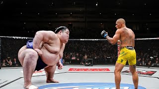 Sumo Wrestler VS Pro MMA Fighter  Weight Doesnt Matter [upl. by Stanhope901]