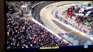 Denny Hamlin 2015 Martinsville Burnout [upl. by Steffane]