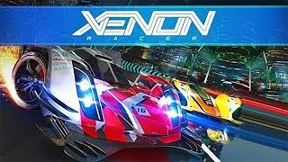 Xenon Racer FULL GAME  HARD DIFFICULTY [upl. by Heyra]