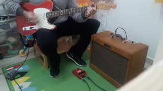 Fulltone 69 Fuzz Telecaster5e3 Replica [upl. by Artinek453]