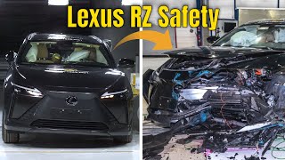 Lexus RZ Crash and Safety Tests Euro NCAP 2023 [upl. by Procto]