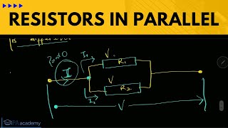 Resistors in Parallel How to Derive the Formula Total Resistance of Resistors Connected in Parallel [upl. by Kile]