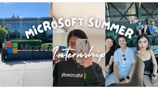 Microsoft Internship Vlog  2023 Orientation Intern Day Exploring Seattle  Sav Anna [upl. by Dorin395]